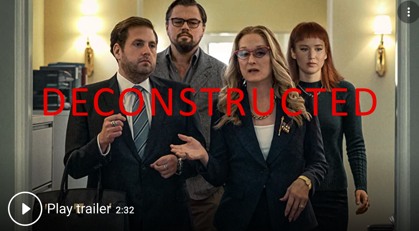  Don’t Look Up Cast (Hill, DiCaprio, Streep, Lawrence). 