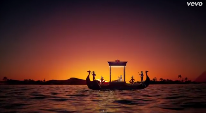  Opening frame from  Dark Horse , by Katy Perry ft. Juicy J. (IMAGE_3) 