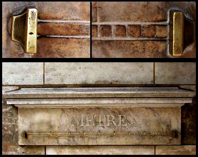  The standard Meter bar, an early iteration of the definition of the distance of one meter. 